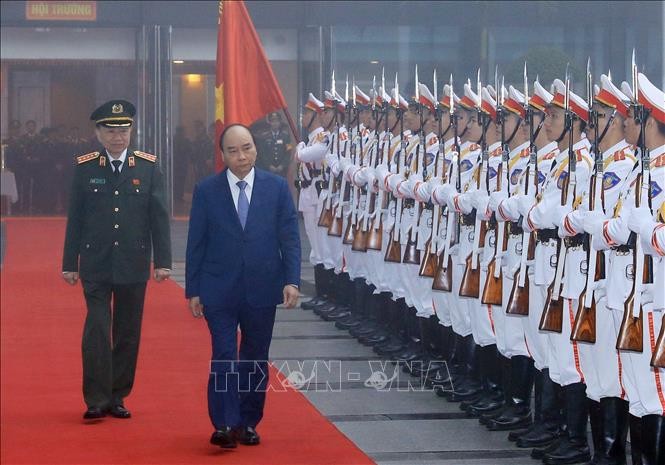 Thủ tướng Nguyễn Xuân Phúc dự Hội nghị Công an toàn quốc lần thứ 75 ảnh 1
