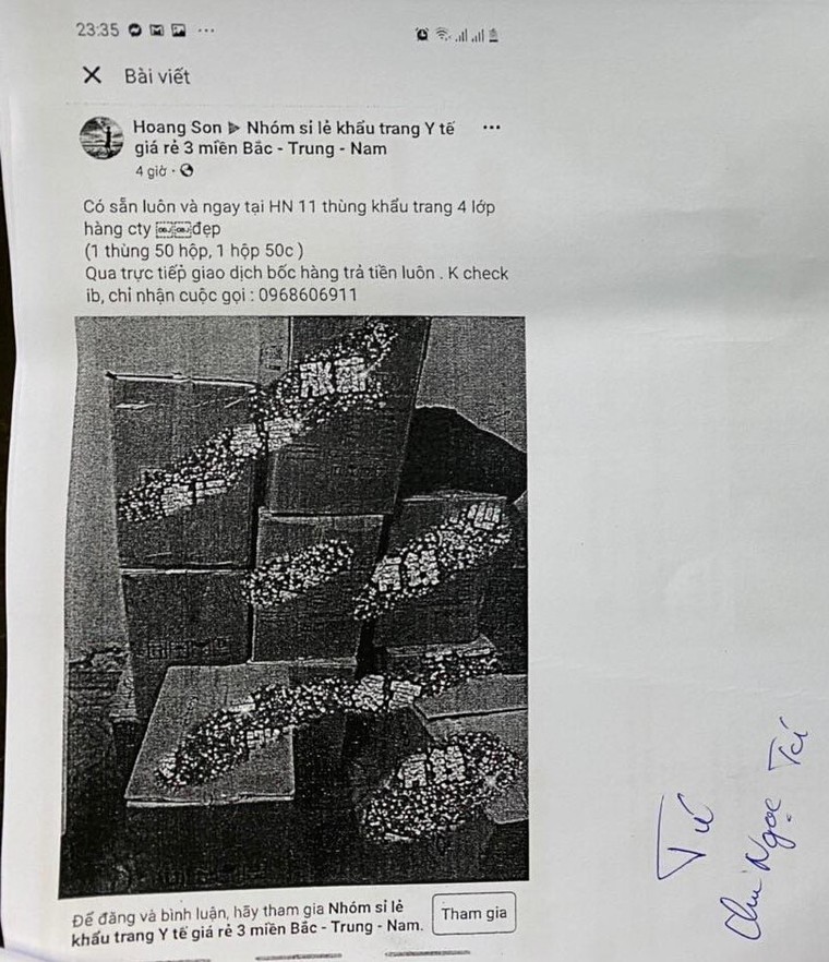 QLTT Hà Nội thu giữ 145.000 khẩu trang y tế không có hóa đơn, chứng từ, trị giá hơn 1 tỷ đồng ảnh 5