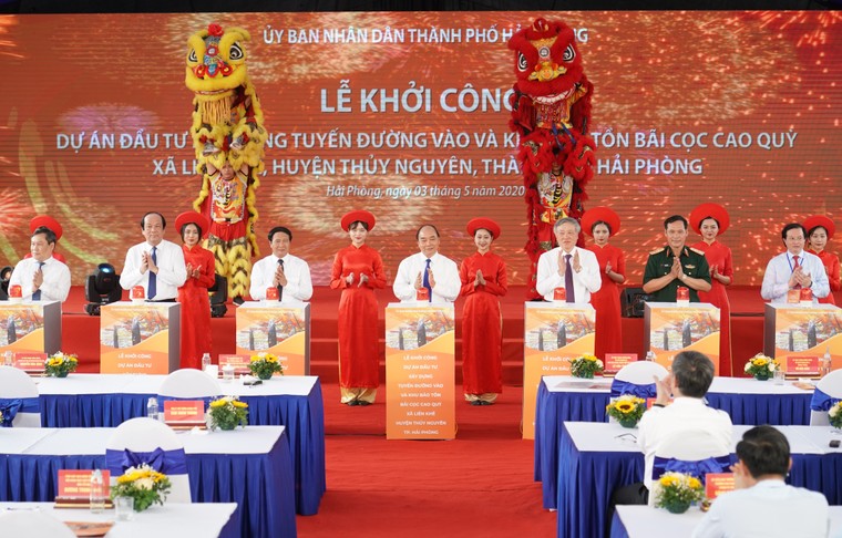 Khởi công Dự án bảo tồn bãi cọc Bạch Đằng ảnh 1