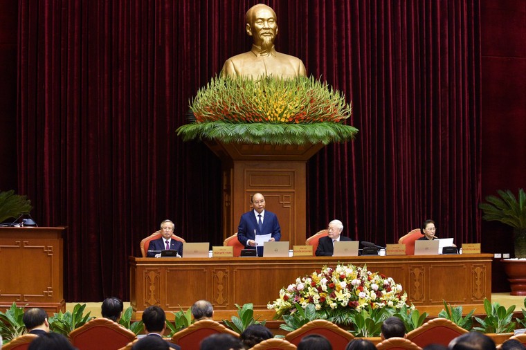 Chùm ảnh: Khai mạc Hội nghị Trung ương 12, khóa XII ảnh 4