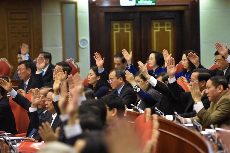 Chùm ảnh: Khai mạc Hội nghị Trung ương 12, khóa XII ảnh 6