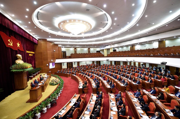 Chùm ảnh: Khai mạc Hội nghị Trung ương 12, khóa XII ảnh 10