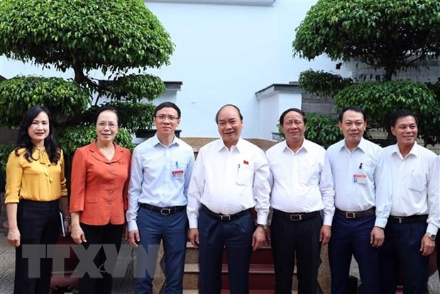 Thủ tướng Nguyễn Xuân Phúc tiếp xúc cử tri tại Hải Phòng ảnh 1