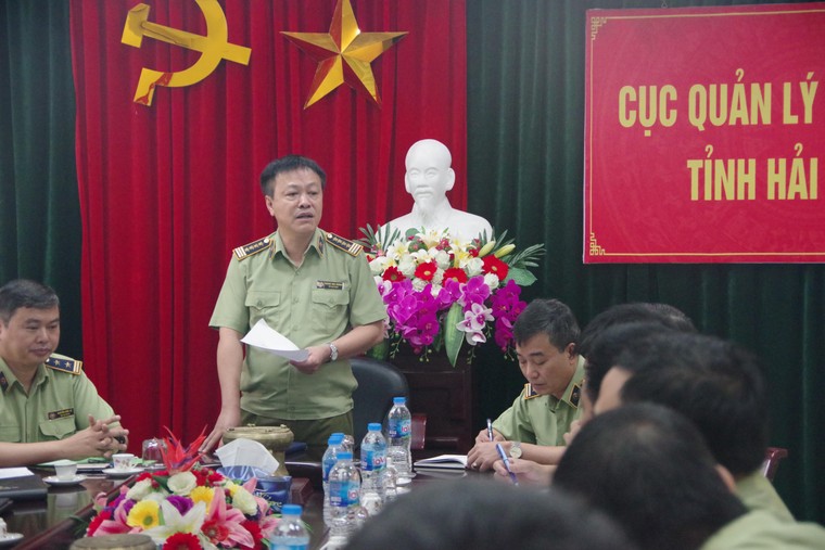 Hải Dương đồng loạt ra quân tạm giữ gần lượng lớn hàng hoá không rõ nguồn gốc, nhập lậu, giả nhãn hiệu ảnh 1