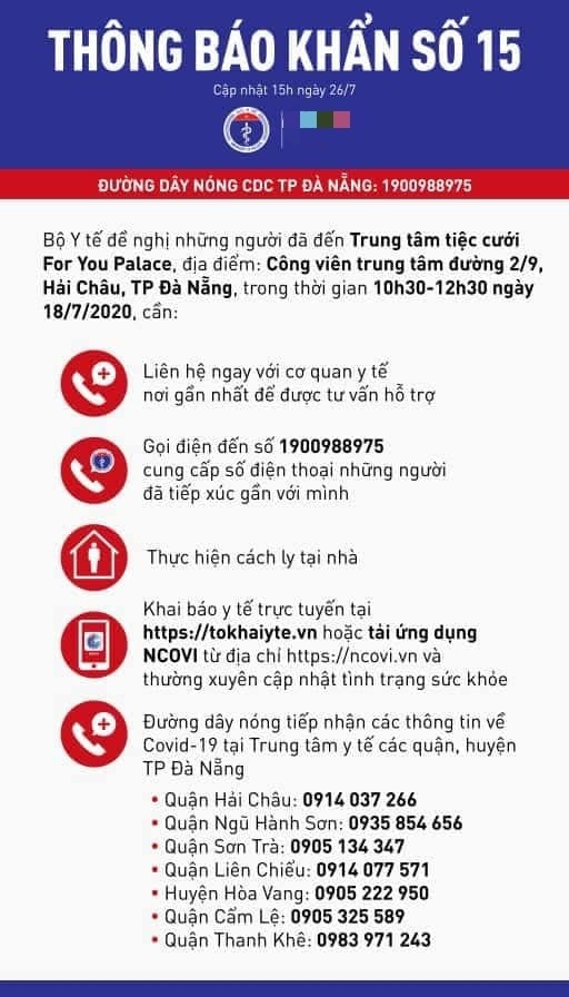 Bộ Y tế ra thông báo khẩn ảnh 1
