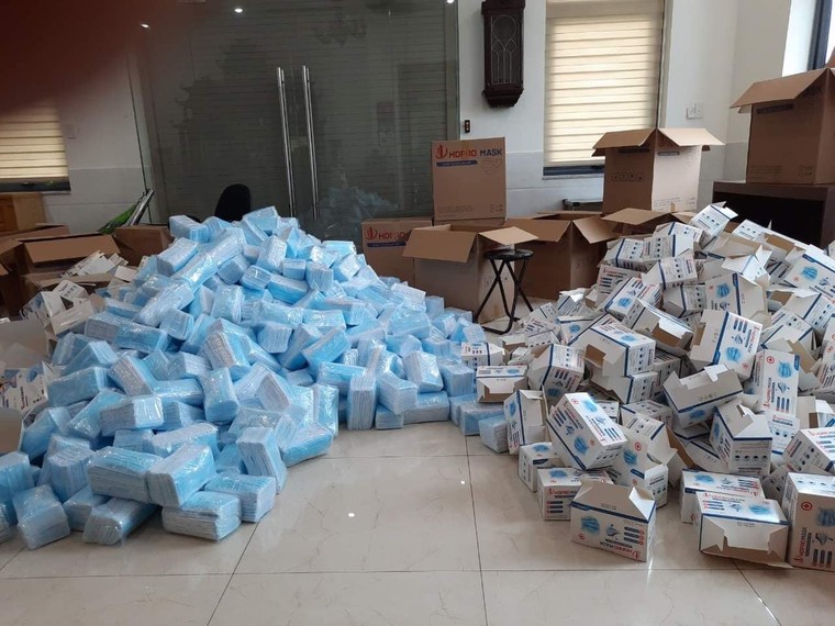 Thu giữ hơn 3 triệu khẩu trang không rõ nguồn gốc trong 1 đợt kiểm tra ảnh 3
