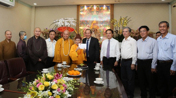 Phó Thủ tướng Trương Hòa Bình chúc mừng Lễ Vu lan ảnh 1