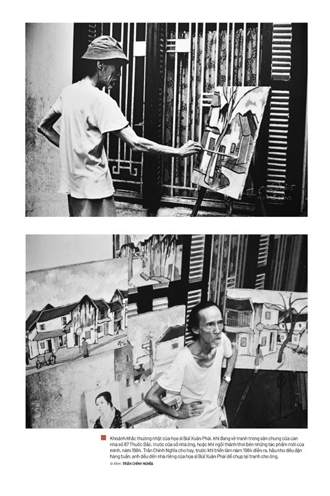 Lần đầu tiên trưng bày một phần bộ ảnh về cuộc đời và sự nghiệp danh họa Bùi Xuân Phái ảnh 3