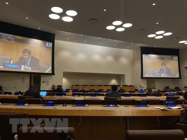 Việt Nam kêu gọi quốc tế thúc đẩy phổ cập vắcxin chống dịch COVID-19 ảnh 1