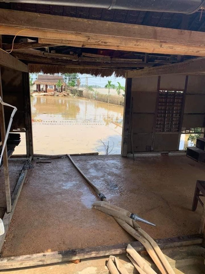 Ngôi nhà lưu niệm Đại tướng Võ Nguyên Giáp hư hỏng nặng do mưa lũ ảnh 3