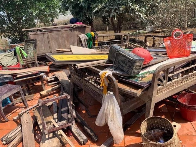 Ngôi nhà lưu niệm Đại tướng Võ Nguyên Giáp hư hỏng nặng do mưa lũ ảnh 1