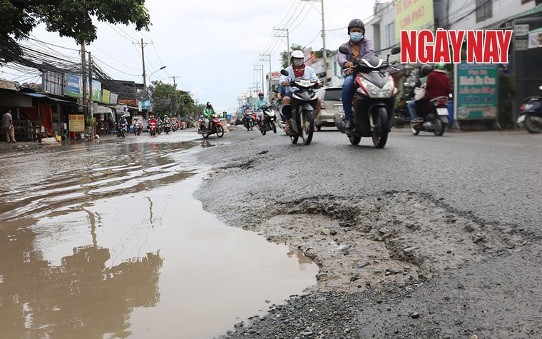 Sau phản ánh của Ngày Nay: BQL Dự án giao thông hứa đầu tháng 11 sẽ sửa chữa đường Lương Định Của ảnh 1