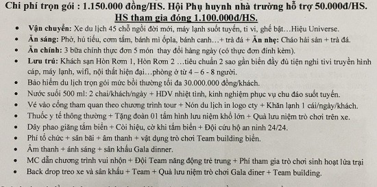 Lạm thu trong trường công lập – Bài 2: “Đến chiếc bao bì, nhãn vở… cũng thu tiền” ảnh 2