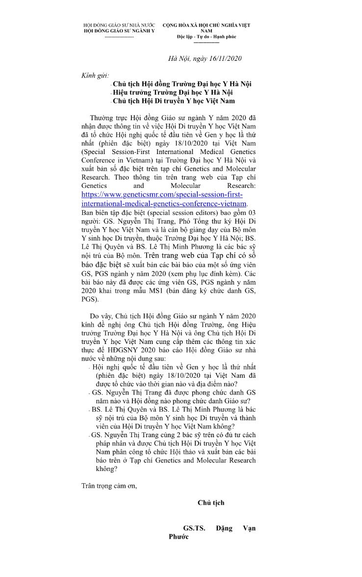 Ứng viên Giáo sư, Phó Giáo sư bỏ tiền mua bài báo khoa học - Bài 1: Vì sao 9 ứng viên xét hàm Giáo sư, Phó Giáo sư Y dược xin rút lui? ảnh 3