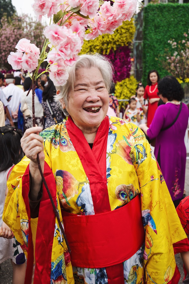 Những hình ảnh ấn tượng trong ngày đầu Lễ hội hoa anh đào Nhật Bản - Hà Nội 2019 ảnh 16