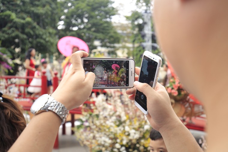 Những hình ảnh ấn tượng trong ngày đầu Lễ hội hoa anh đào Nhật Bản - Hà Nội 2019 ảnh 13