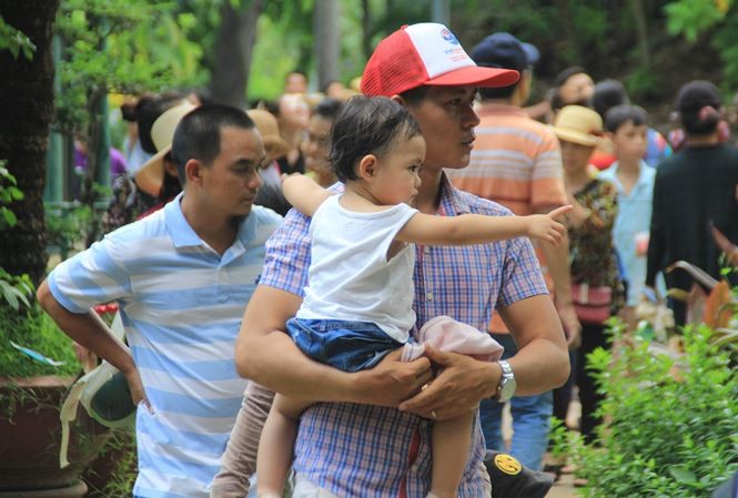 Người dân Sài Gòn mắc võng, nấu ăn trong Thảo Cầm Viên ảnh 4