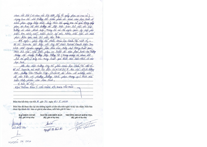 Vụ suất ăn trưa ở trường quốc tế có giòi: Thanh tra đột xuất cơ sở ảnh 2