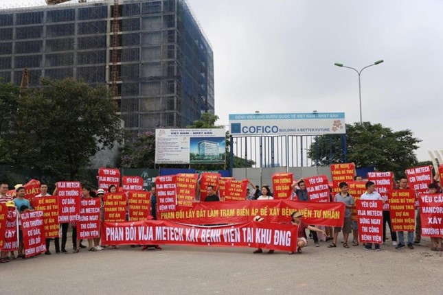 Chủ đầu tư Hancorp nói gì trước việc cư dân Khu Ngoại giao đoàn căng băng rôn ‘kêu cứu’ ảnh 2