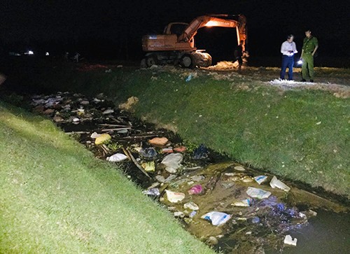 Hà Tĩnh: Hàng chục xác lợn nhiễm dịch tả châu Phi nổi trên kênh ảnh 1