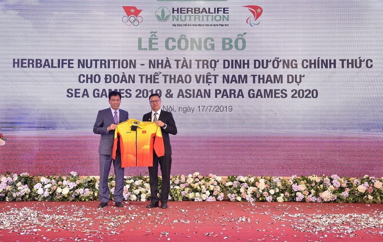 Herbalife Nutrition ký kết tài trợ cho các Vận động viên Việt Nam tham dự Sea Games 2019 và Asean Para Games 2020 ảnh 3