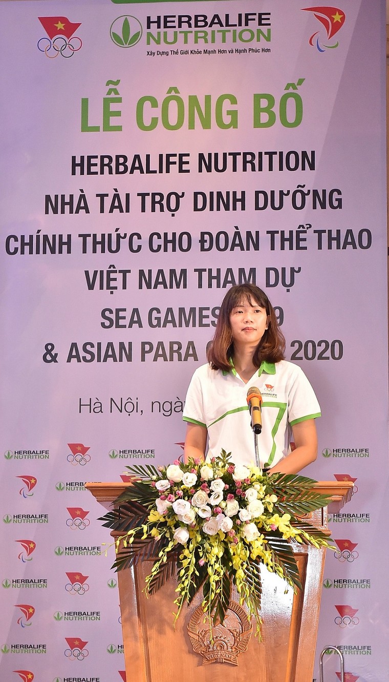 Herbalife Nutrition ký kết tài trợ cho các Vận động viên Việt Nam tham dự Sea Games 2019 và Asean Para Games 2020 ảnh 6