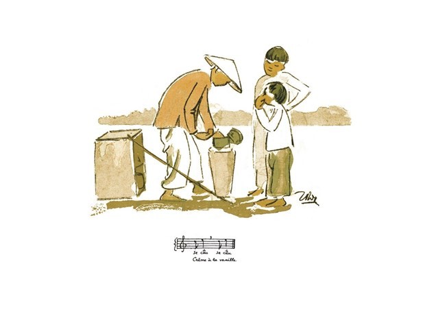 Hoài niệm Hà Nội xưa qua gánh hàng rong và tiếng rao trên đường phố ảnh 1