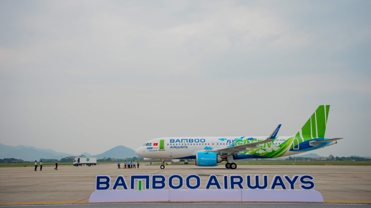 Bamboo Airways đón máy bay Airbus A320neo đầu tiên trong chiếc áo 'Fly Green' ấn tượng ảnh 2