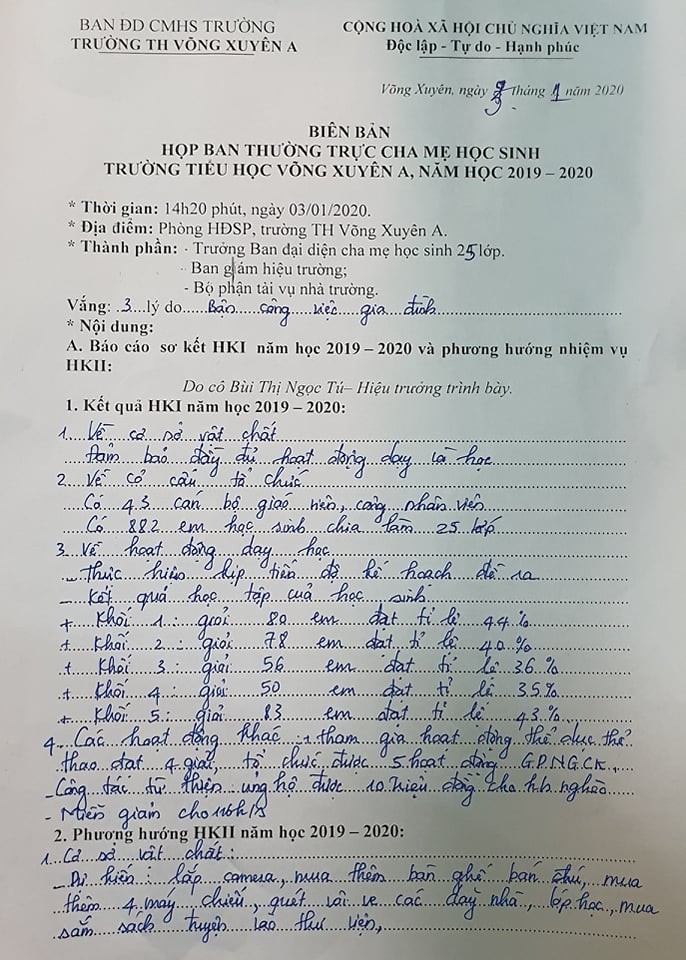 Phụ huynh một trường học tại Hà Nội bức xúc với khoản thu xã hội hóa trái quy định ảnh 1