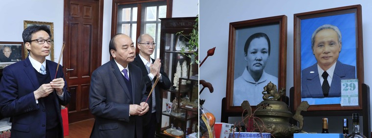 Thủ tướng dâng hương, tưởng nhớ các đồng chí lãnh đạo tiền bối của Đảng, Nhà nước ảnh 4