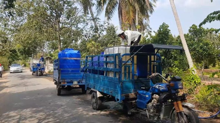 5 tỉnh miền Tây công bố tình huống khẩn cấp về hạn, mặn ảnh 2