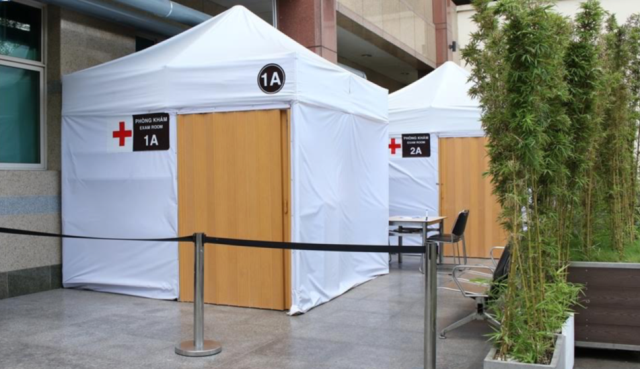 Mô hình mới giảm nguy cơ lây nhiễm COVID-19 cho nhân viên y tế ảnh 1