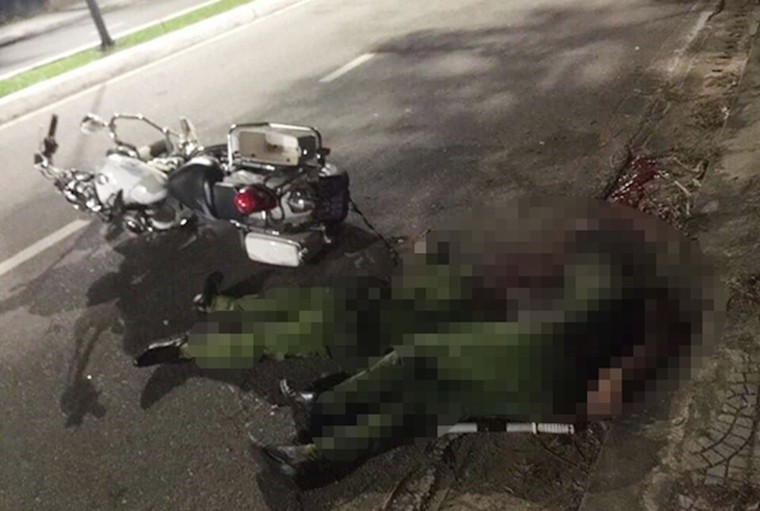 Hai cán bộ Công an Đà Nẵng hy sinh trong khi chống đua xe trái phép ảnh 1