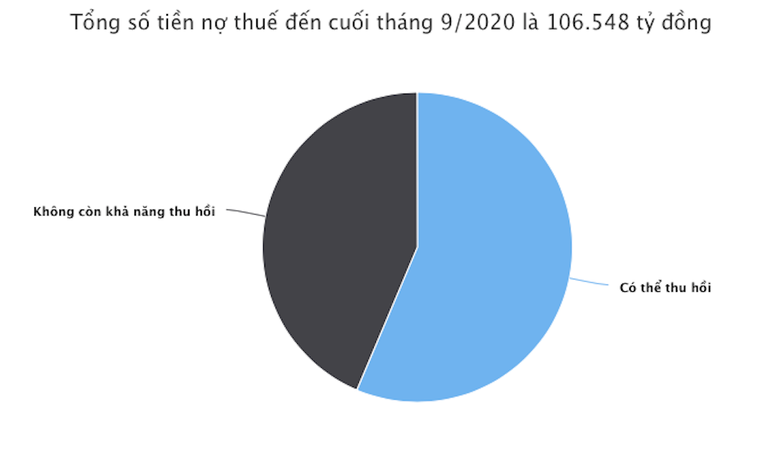 Không còn khả năng thu hồi 46.500 tỷ đồng tiền nợ thuế ảnh 1