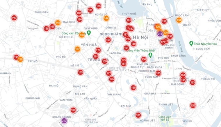 Không khí Hà Nội ô nhiễm nghiêm trọng ảnh 2