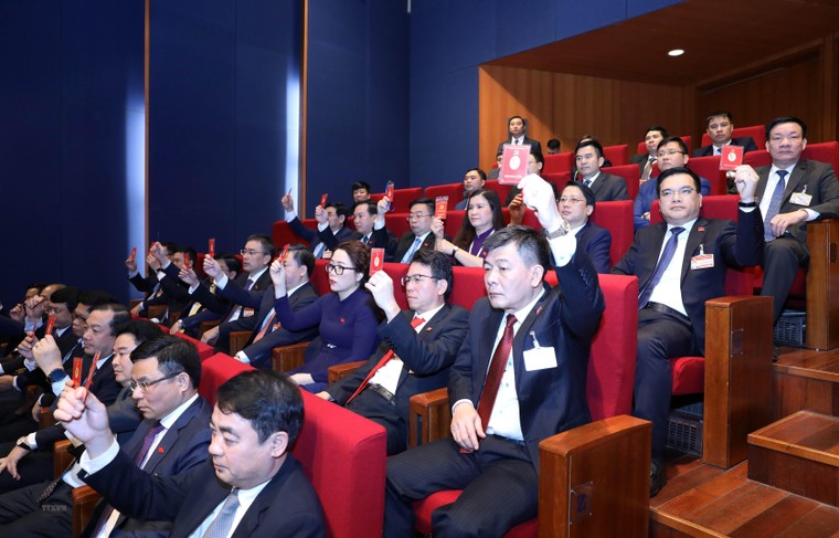 Phiên trù bị thông qua các quy chế, chương trình làm việc của Đại hội ảnh 15