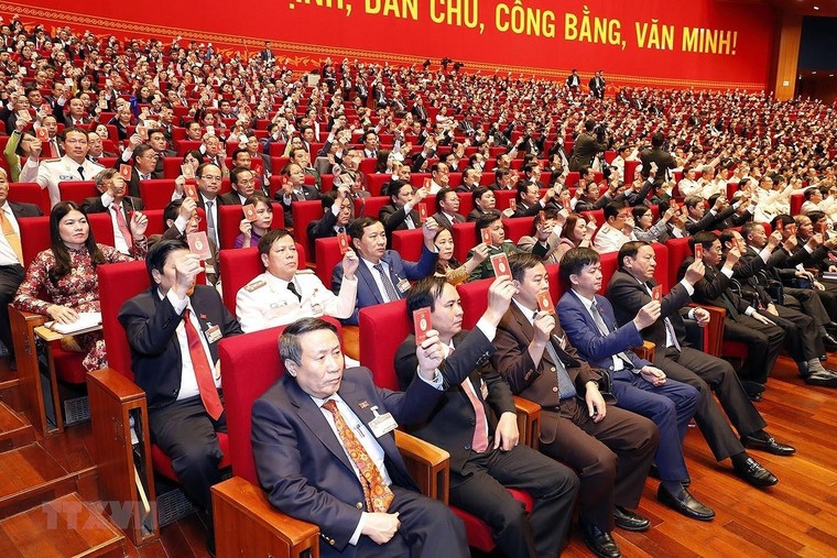 Phiên trù bị thông qua các quy chế, chương trình làm việc của Đại hội ảnh 18