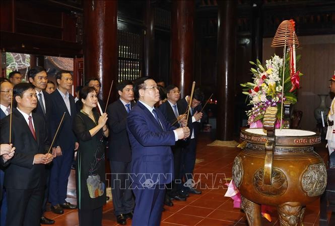 Chủ tịch Quốc hội Vương Đình Huệ thăm và làm việc tại tỉnh Nghệ An ảnh 2