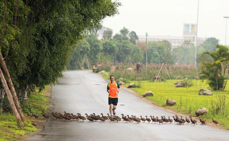 Ecopark Marathon 2021 - Ngắm cung đường chạy giữa thiên nhiên 'siêu chất' trước giờ G ảnh 4