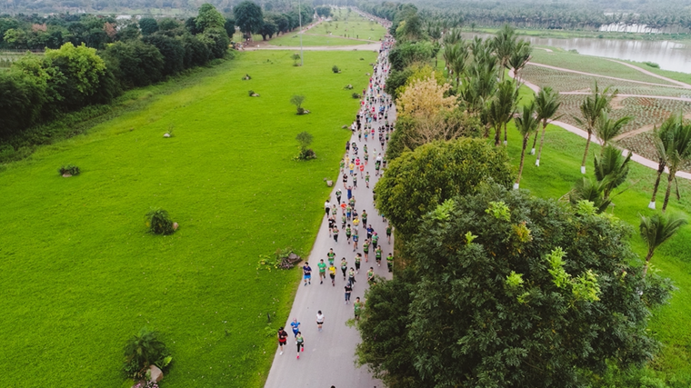 Ecopark Marathon 2021 - Ngắm cung đường chạy giữa thiên nhiên 'siêu chất' trước giờ G ảnh 7