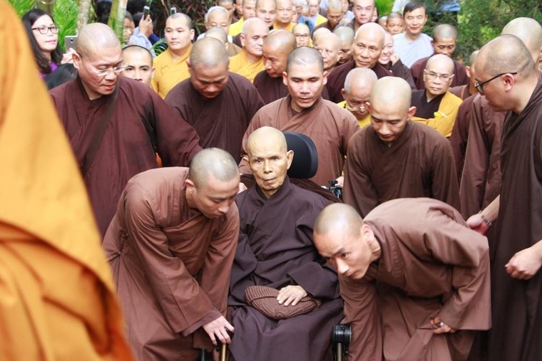 Thiền sư Thích Nhất Hạnh viên tịch tại chùa Từ Hiếu, trụ thế 95 năm ảnh 1