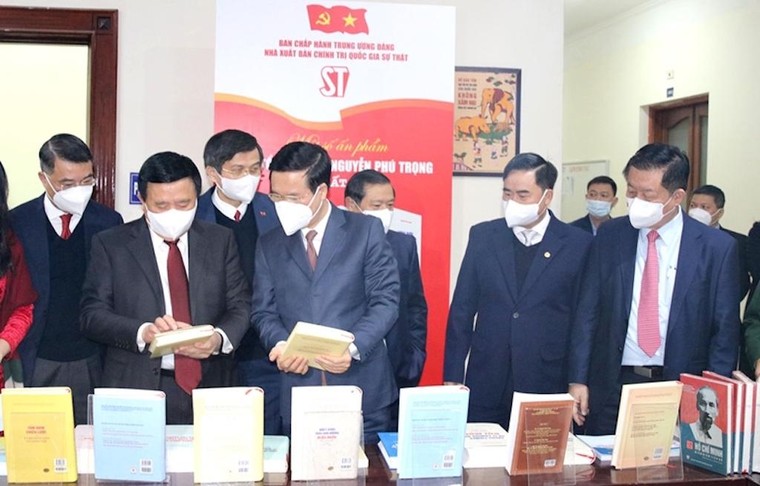 Ra mắt cuốn sách của Tổng Bí thư Nguyễn Phú Trọng ảnh 2