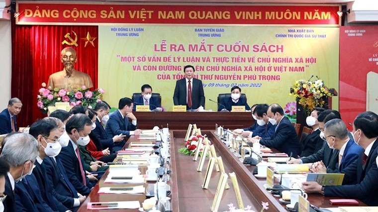 Ra mắt cuốn sách của Tổng Bí thư Nguyễn Phú Trọng ảnh 1