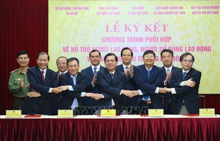 Hỗ trợ người lao động, người sử dụng lao động và đảm bảo an sinh xã hội ảnh 1