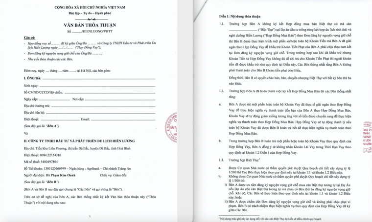 Tỉnh Hoà Bình cảnh báo rủi ro tiềm ẩn tại dự án Takara Hoà Bình Resort ảnh 3