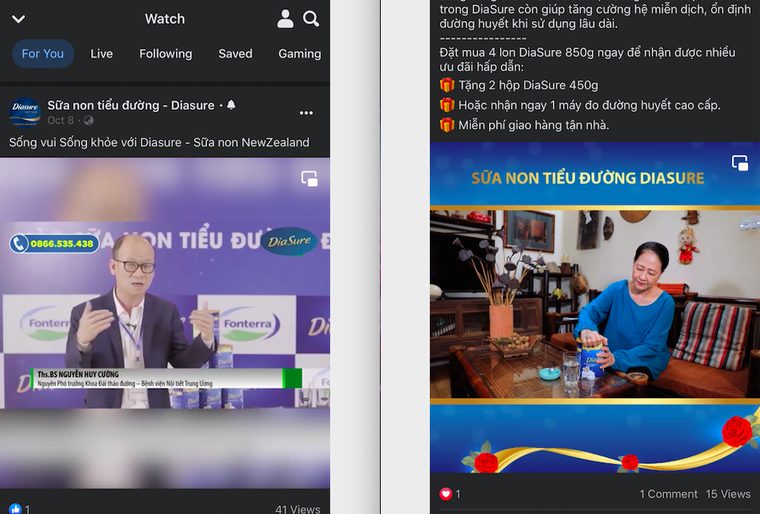 Sữa non tiểu đường Diasure: 'Thổi phồng' công dụng như thuốc chữa bệnh để lừa dối người tiêu dùng? ảnh 2