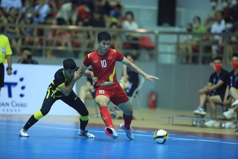 SEA Games 31: Đội tuyển Futsal nam Việt Nam thắng đậm Malaysia với tỷ số 7-1 ảnh 1