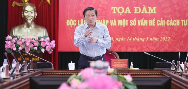 Tọa đàm về độc lập tư pháp và một số vấn đề về cải cách tư pháp ảnh 1