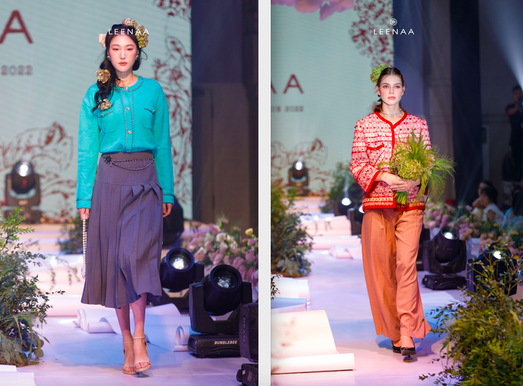 Sao Việt tề tựu tại sự kiện thời trang đậm chất thu Hà Nội của Hoa Mộc Lâm ảnh 7