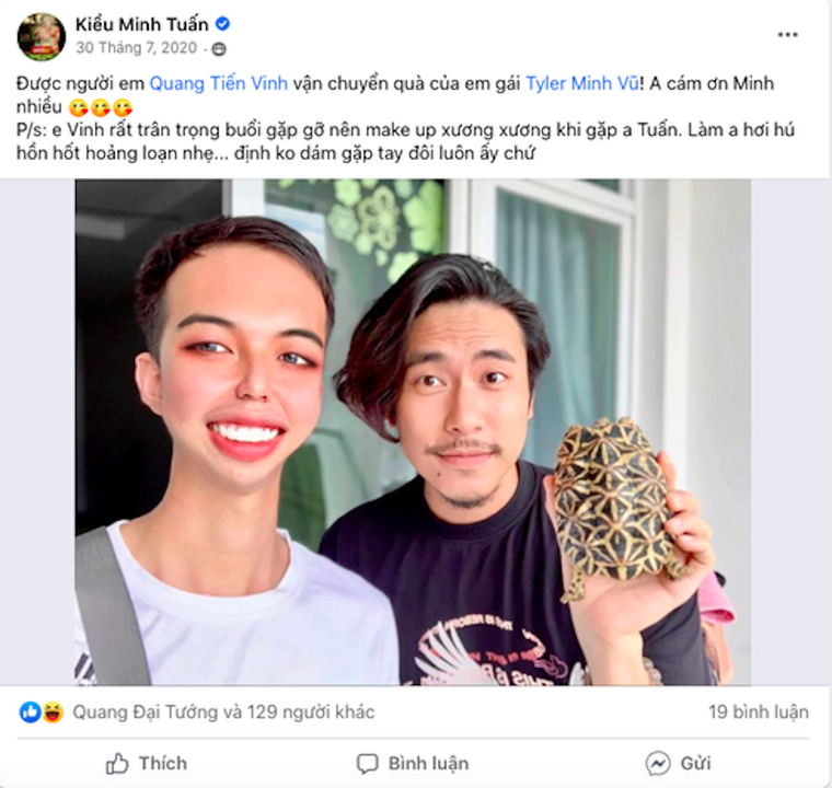 Nuôi nhốt rùa quý hiếm trái phép, nam diễn viên Kiều Minh Tuấn có thể bị phạt tù ảnh 3